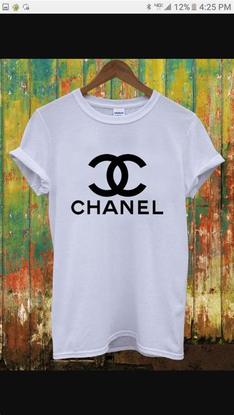 chanel t shirt replica|chanel aesthetic dupe.